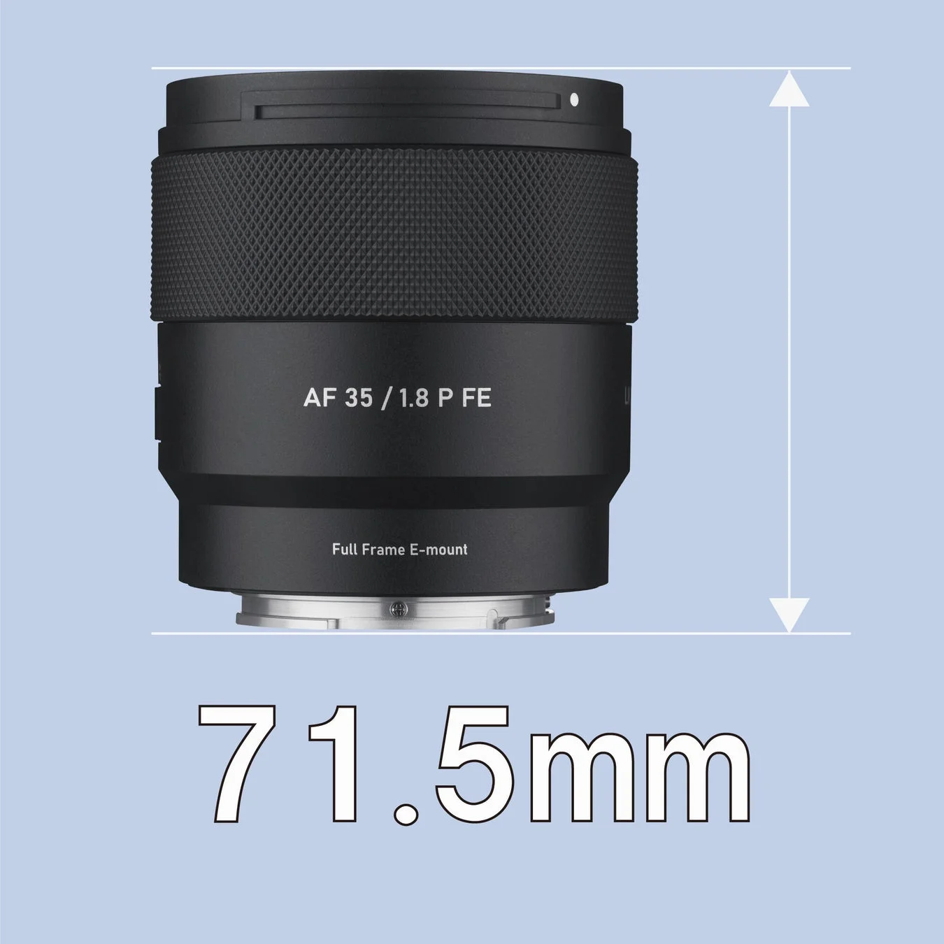 AF 35mm F1.8 P FE - Compact Size