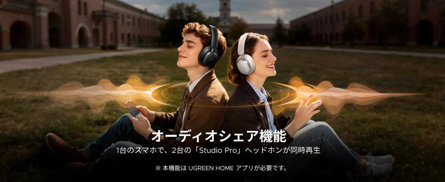 オーディオシェア、カップル