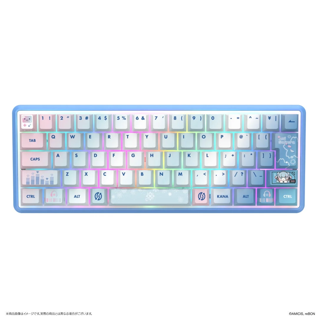 キーボードの背面デザイン