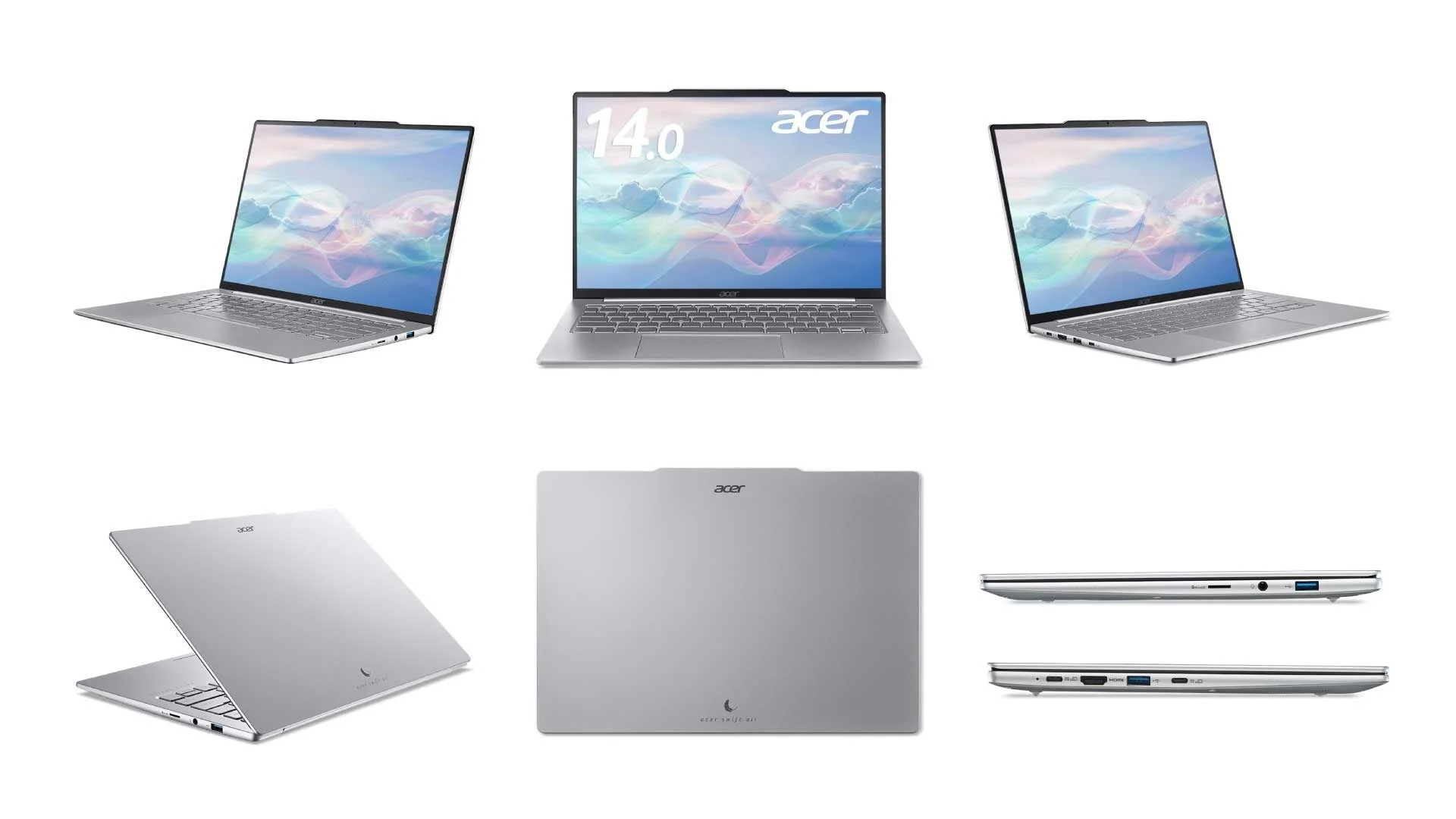 Acer Swift Air 14 ポートとデザイン