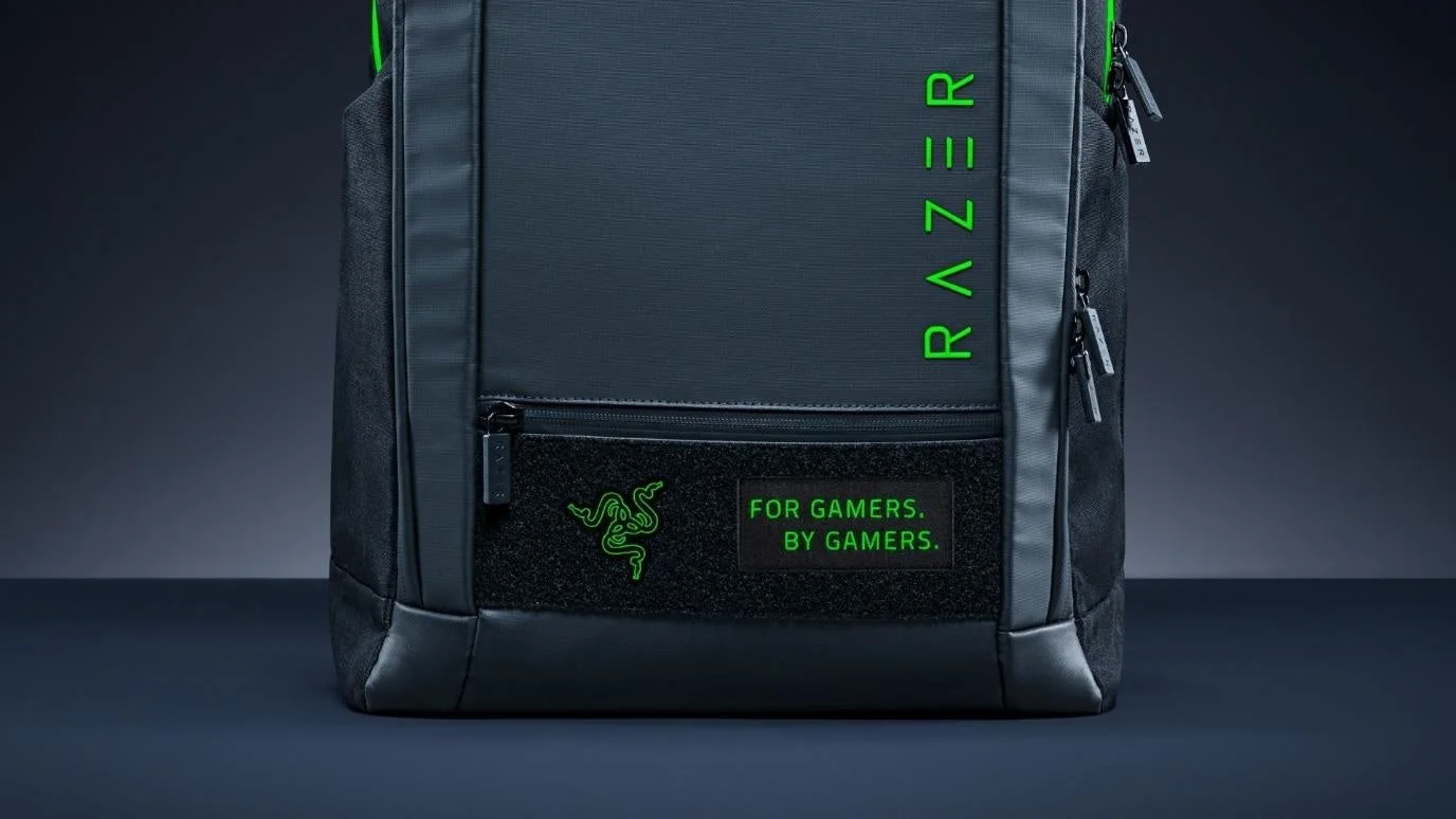 Razer Rogue Backpack V4のカスタマイズパネル