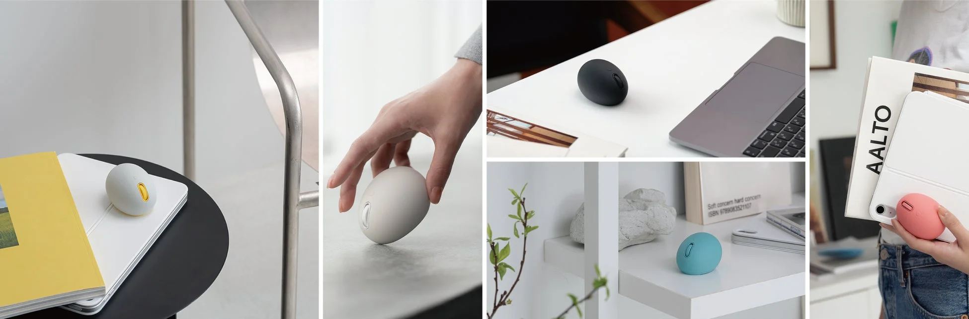 EGG MOUSEの使用シーンコラージュ