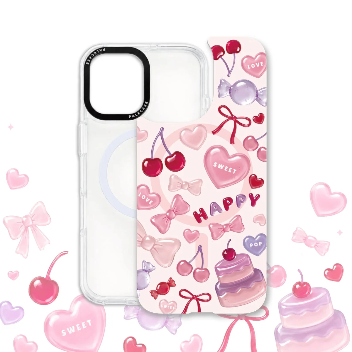 Design Plate LOVE SWEET HAPPY POP