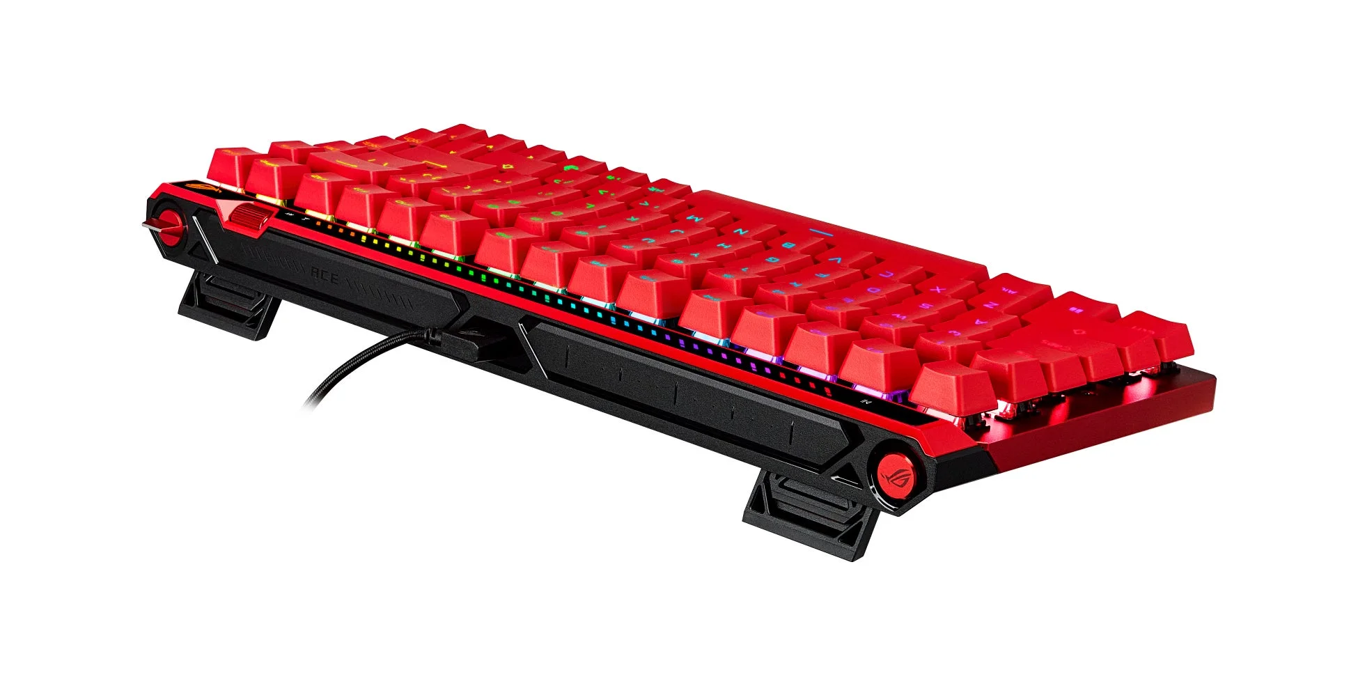 ROG Falchion Ace 75 HE Gaming Keyboard RGBライティング