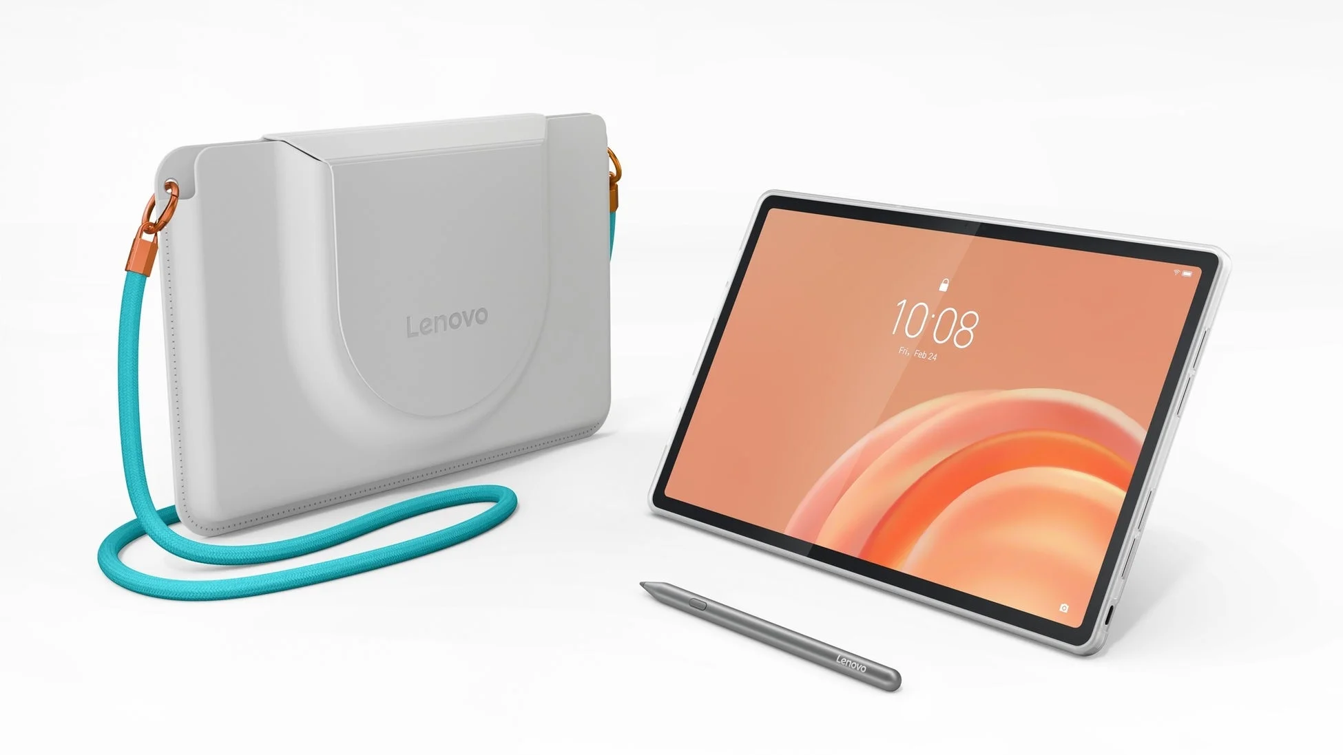 Lenovo Tab Plus Gen 2とケース、スタイラスペン