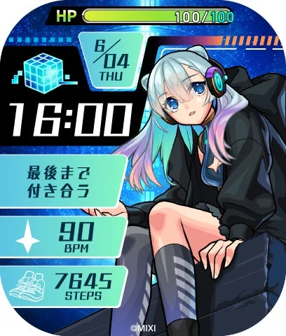 ネオ スマートウォッチ文字盤1