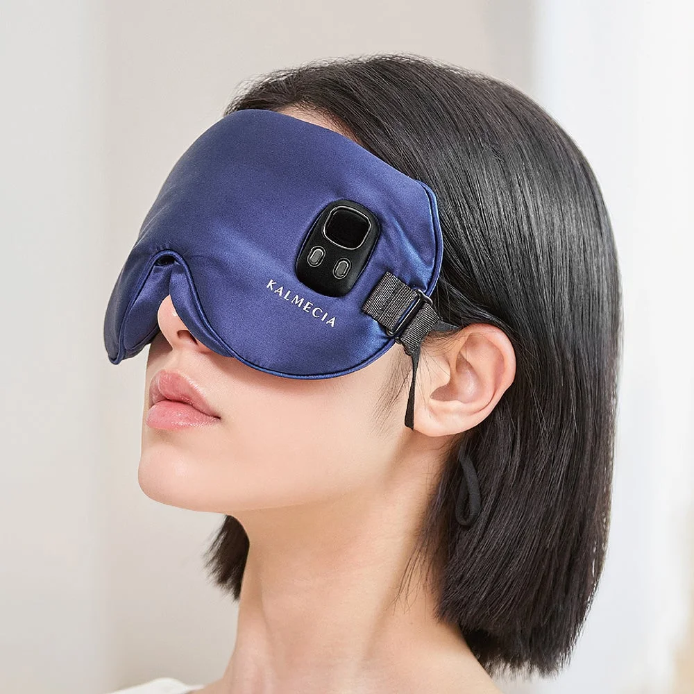 KALMECIA 充電式ホットアイマスクの操作パネル