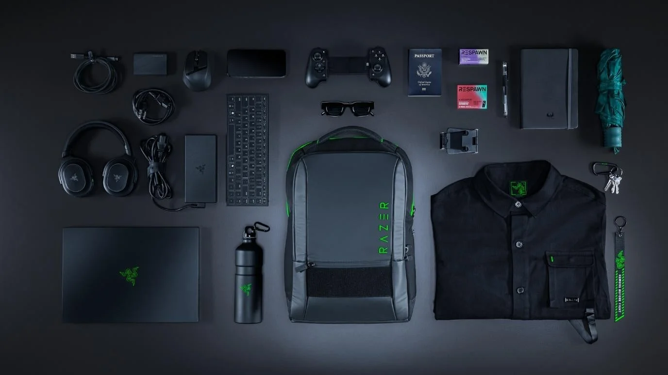 日常の持ち物とRazer Rogue Backpack V4