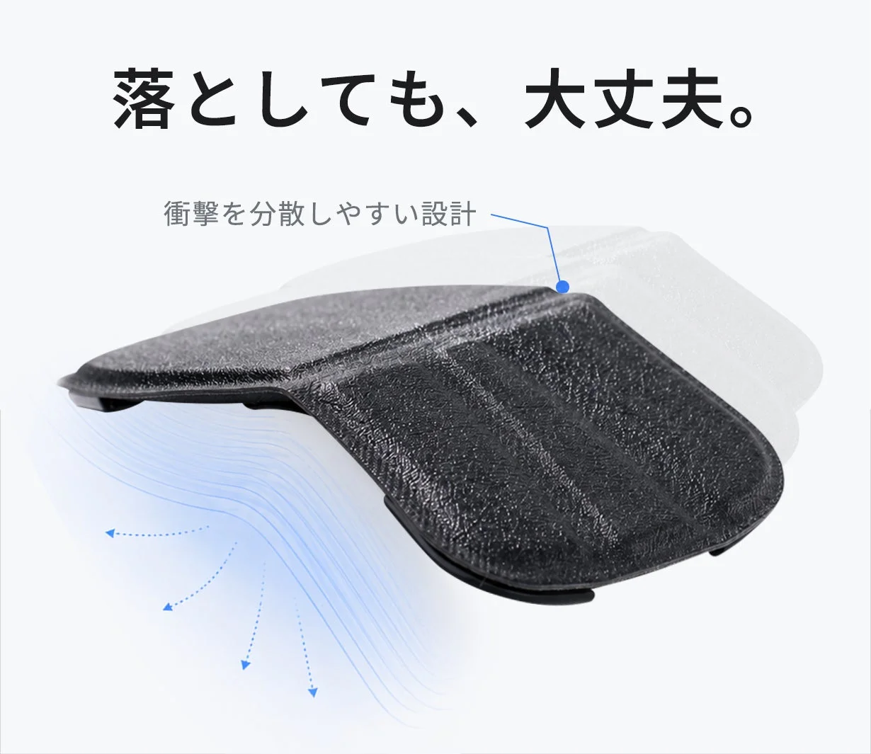 GoFoldの耐衝撃性