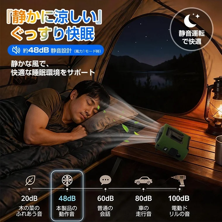 静かに涼しい