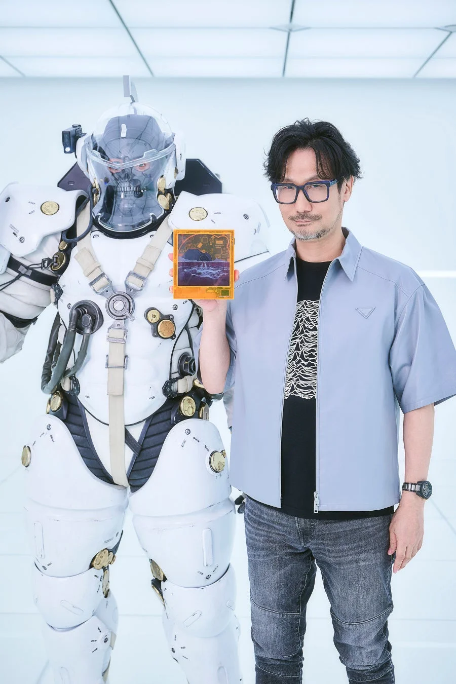 小島秀夫氏とロボット