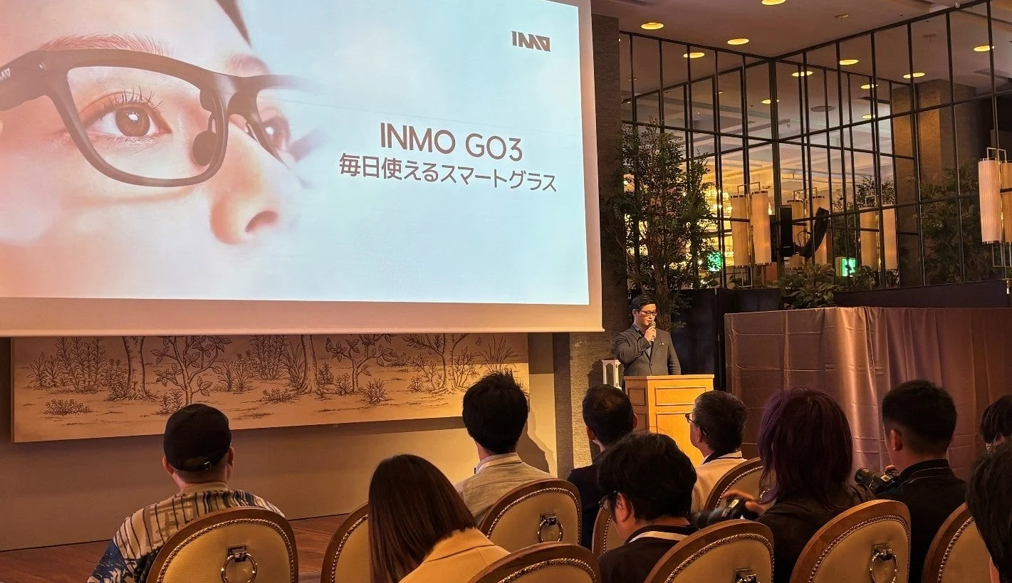 AIスマートグラス「INMO GO3」日本上陸、予約受付開始！日常を革新するウェアラブルAIの魅力と購入ガイド