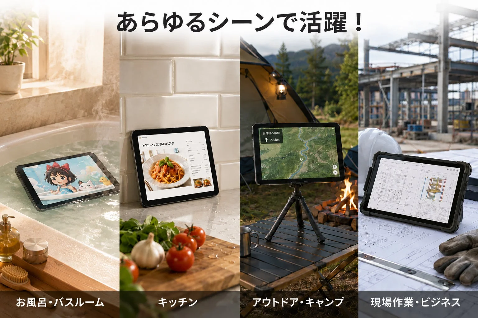 AGM PAD P1 Lite 活用シーン