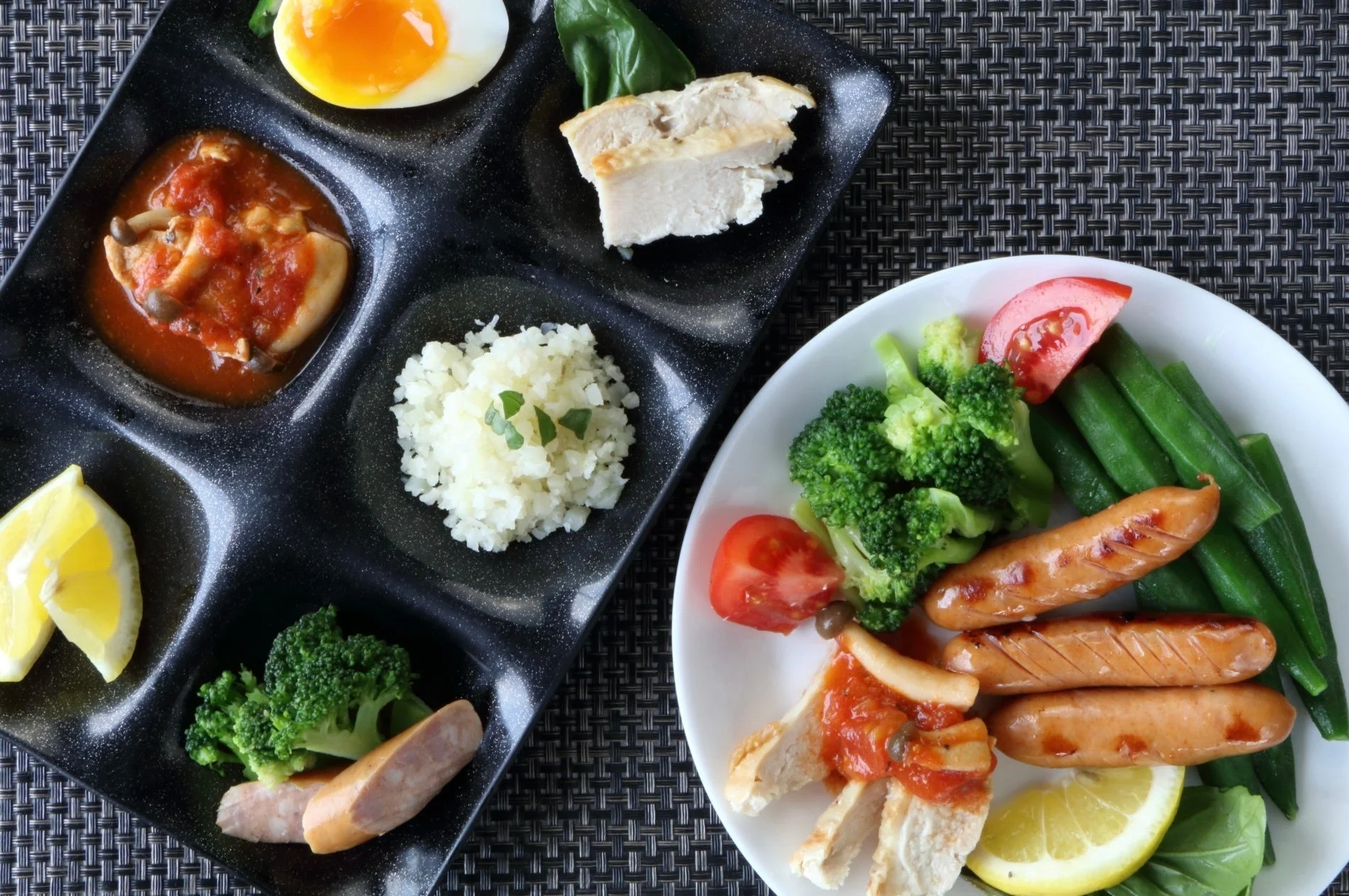 健康的な食事の例