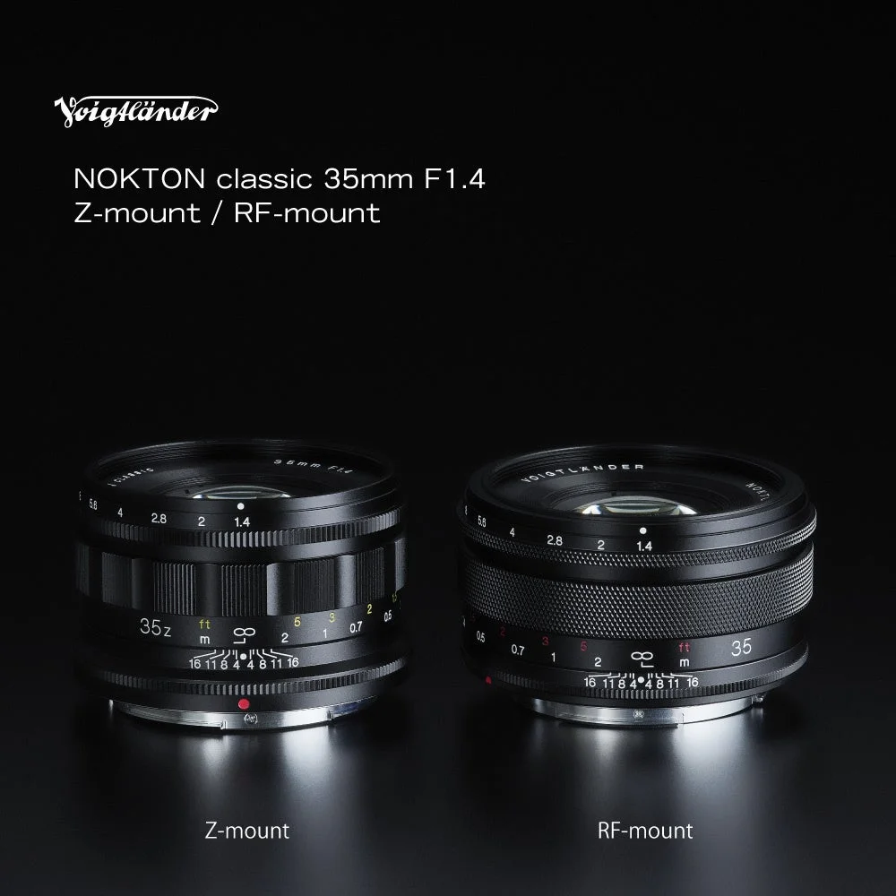 フォクトレンダー NOKTON classic 35mm F1.4 Z/RFマウント、クラシックな描写を現代に再現し発売
