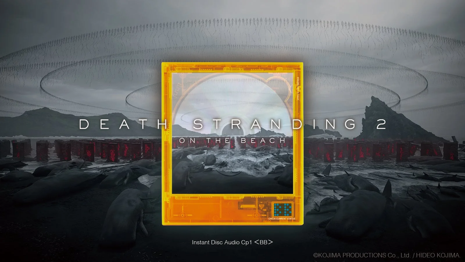 KOJIMA PRODUCTIONS公式コラボモデル「DEATH STRANDING 2 Model」ワイヤレスCDプレーヤーが8月1日発売