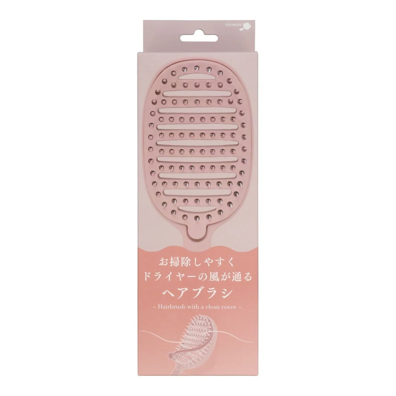 まるごと剝がせるヘアブラシ ドライ&ウェット