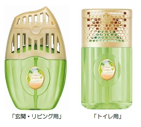消臭力 Premium Aroma 玄関・リビング用とトイレ用