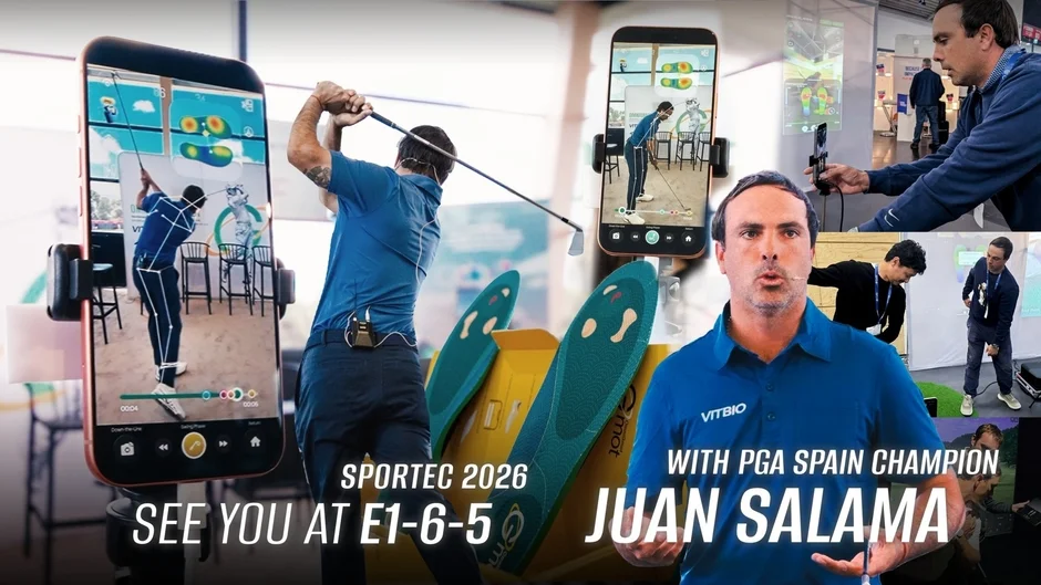 VITBIO、世界初のAIゴルフ・トレーニングシステム「OmniGmot AI Golfer」を発表 SPORTEC Tokyoで実演
