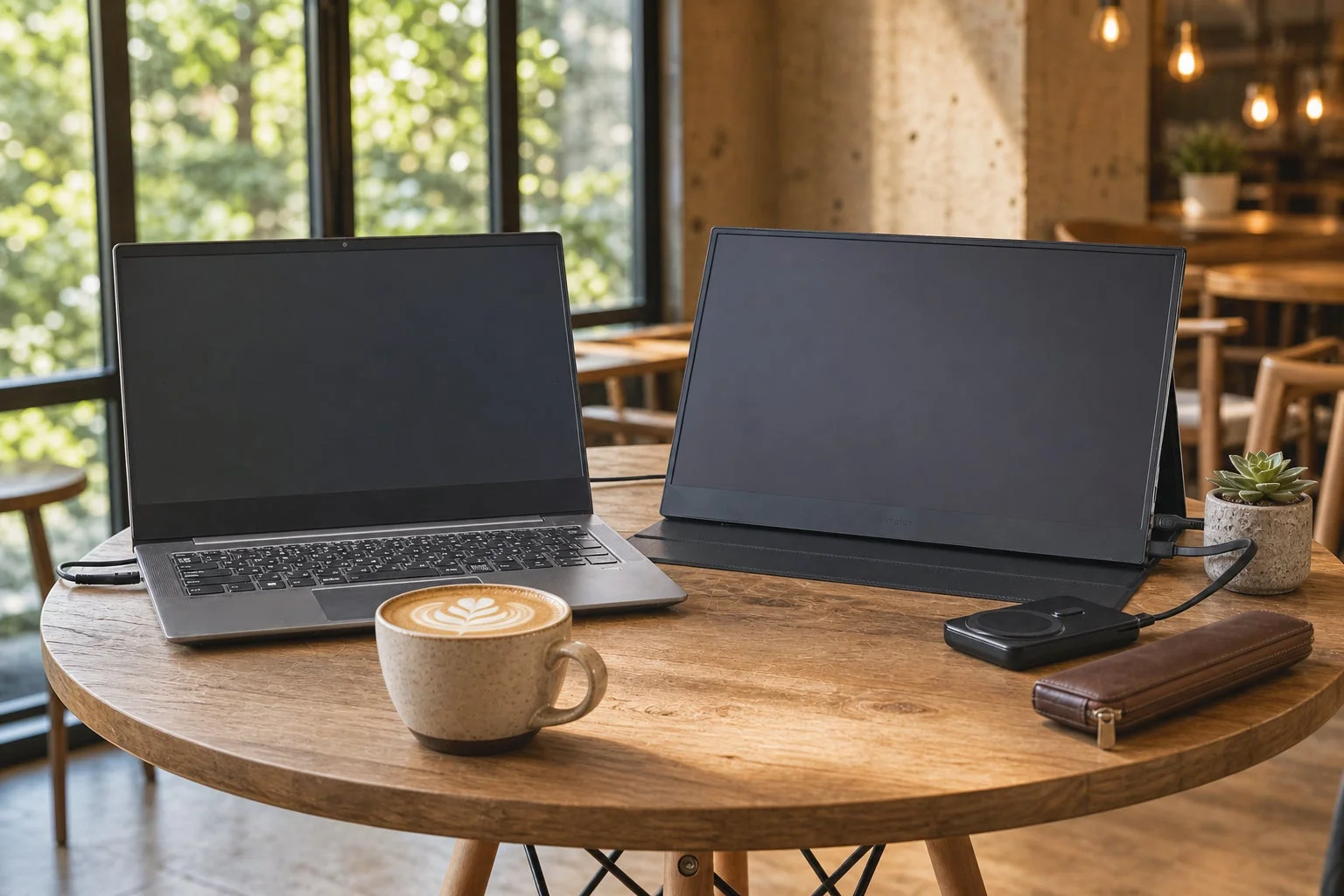 simplus、ノートPCが一瞬でデュアルモニター環境に。厚さ約15mm・約970gの15.6インチモバイルモニター「SP-MBM156」を新発売