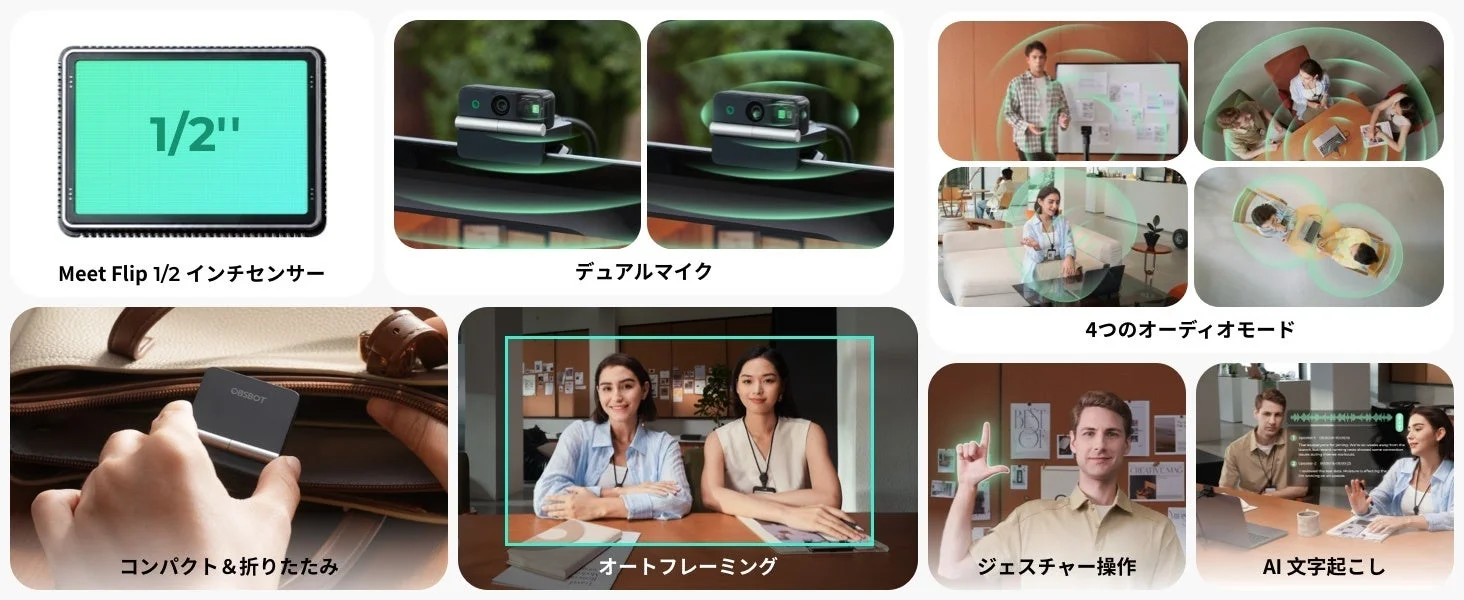 Meet Flipの主要機能