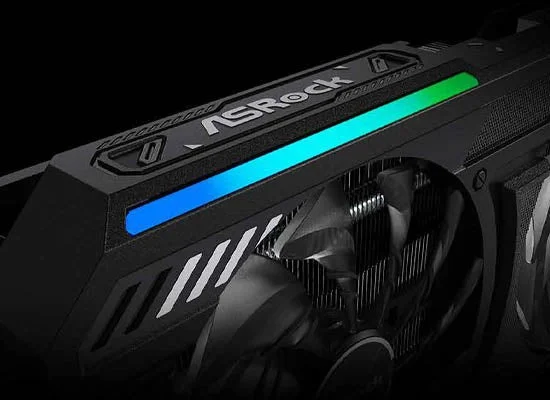 ASRock グラフィックボード RGBライティング