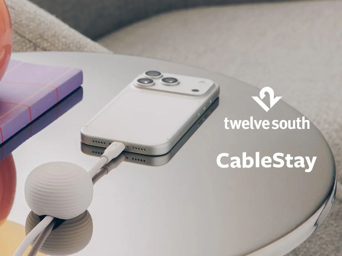 Twelve South CableStayが新登場！デスクのケーブル問題を解決するケーブルウェイトが販売開始