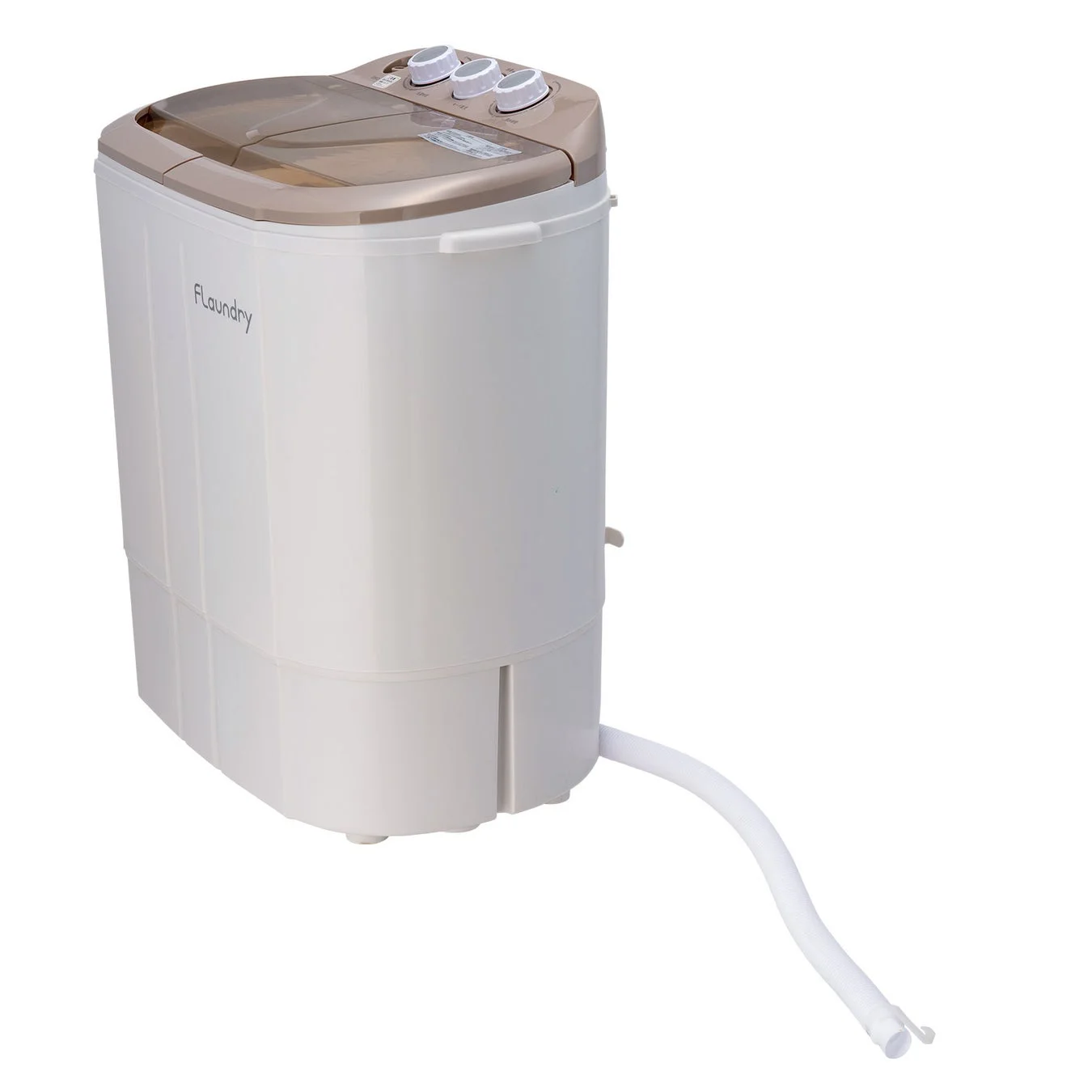 排水ホースが見える製品全体