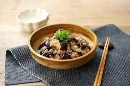 揚げなすの肉みそ煮