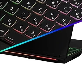 RGBバックライトキーボード