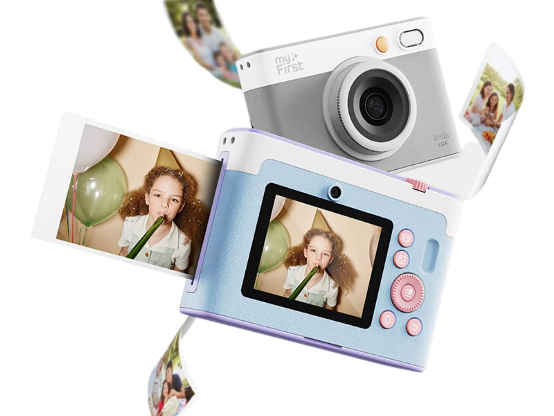 フルカラー印刷対応の「myFirst Insta Lux™」が7月1日に新登場！思い出を色鮮やかに残そう