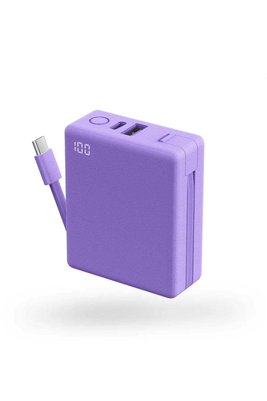 各色のモバイルバッテリー