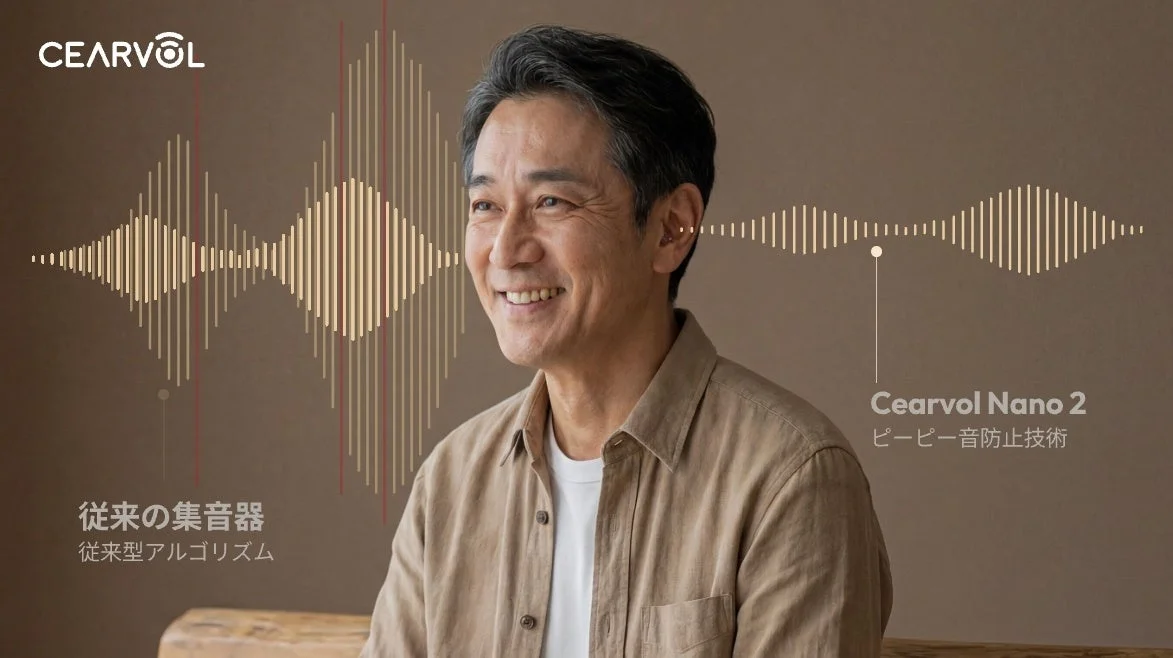 Cearvol Nano 2のピーピー音防止技術の比較