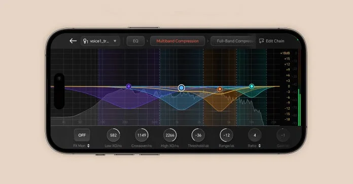 HOLLYLAND MELO P1 Momma Audioアプリ