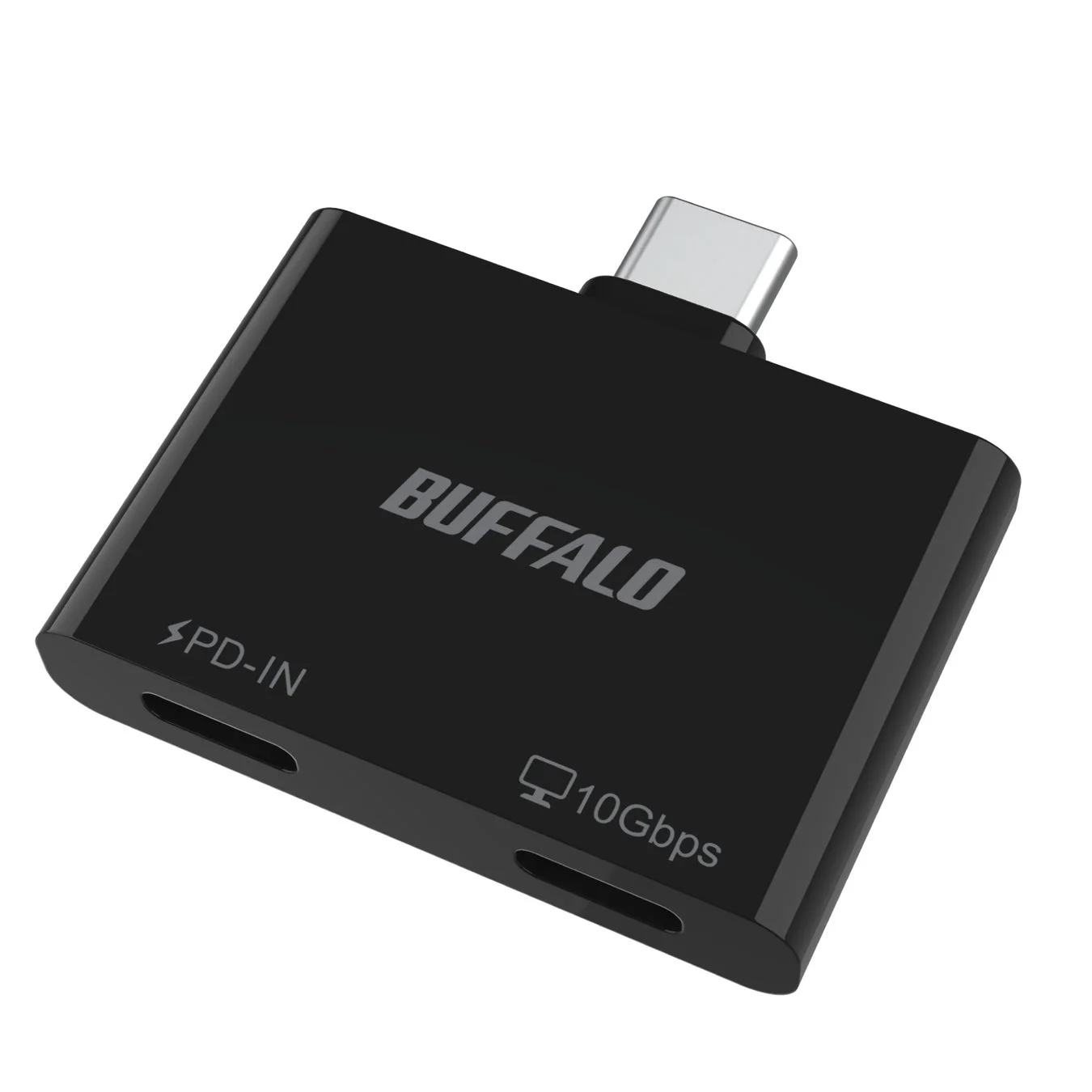 USBハブ ブラック