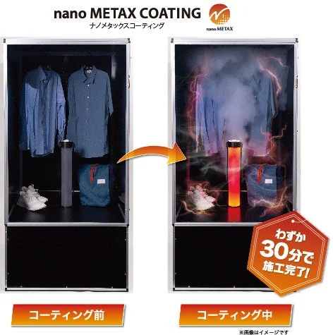 ナノメタックスコーティング施工イメージ