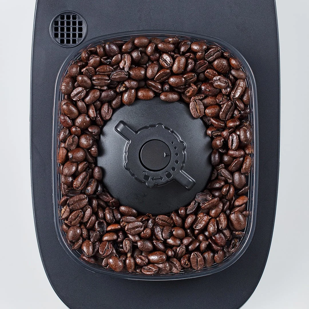 コーヒーグラインダーの豆ホッパー