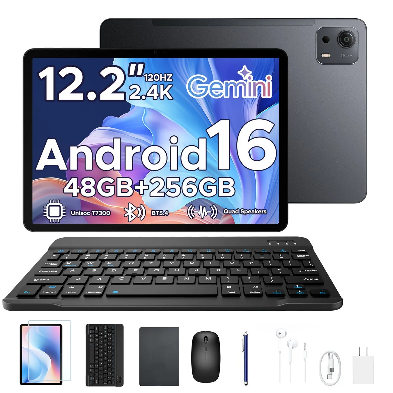 【新発売】POCKAM P12PLUS Androidタブレットが楽天市場に登場！UNISOC T7300搭載、12インチ大画面で発売記念50％OFFの27,950円