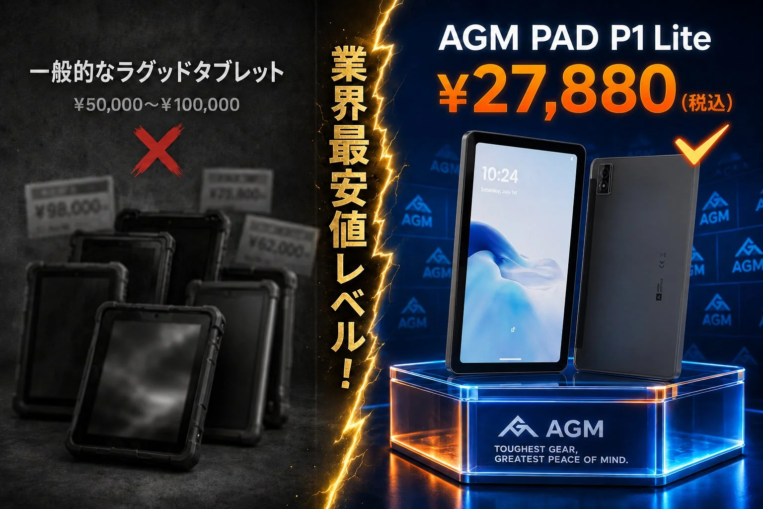AGM PAD P1 Lite 価格比較