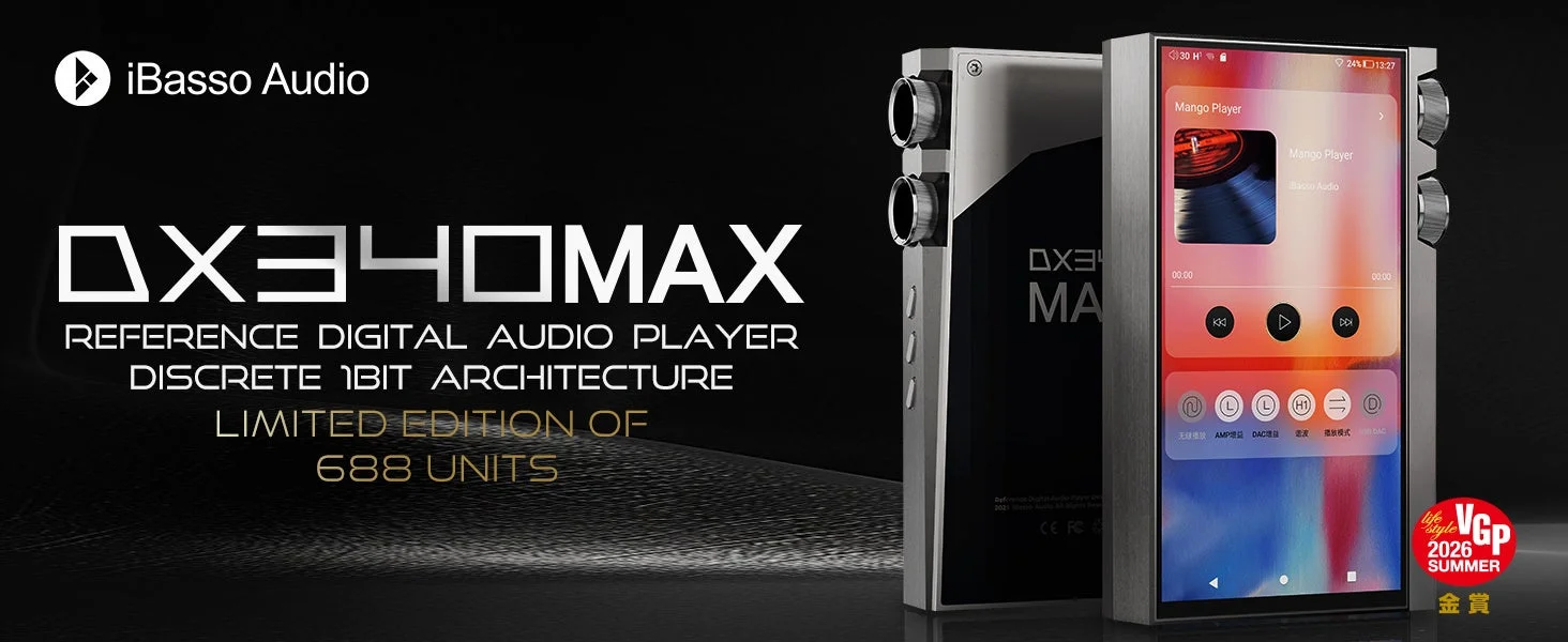 iBassoの究極進化形フラッグシッププレーヤー『DX340MAX』が世界限定688台で新登場！7月24日発売開始