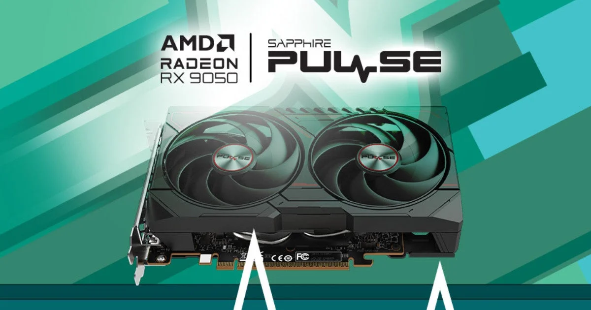 「SAPPHIRE PULSE Radeon RX 9050 GAMING 8GB」が新発売!快適な1080pゲーミングを実現するショートモデル