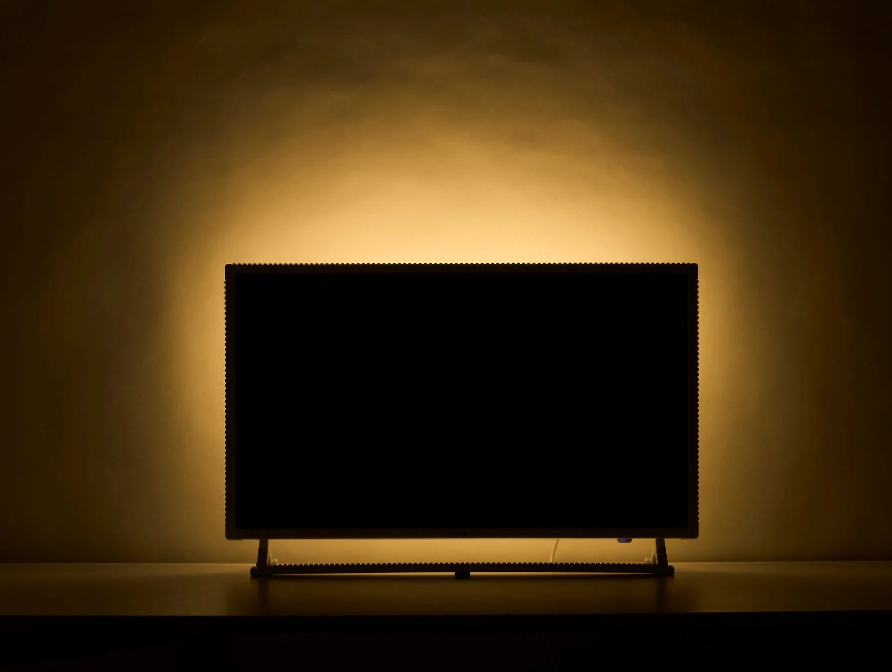 テレビ背面のナイトライト