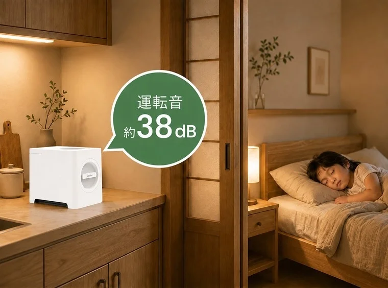 静音設計38dB