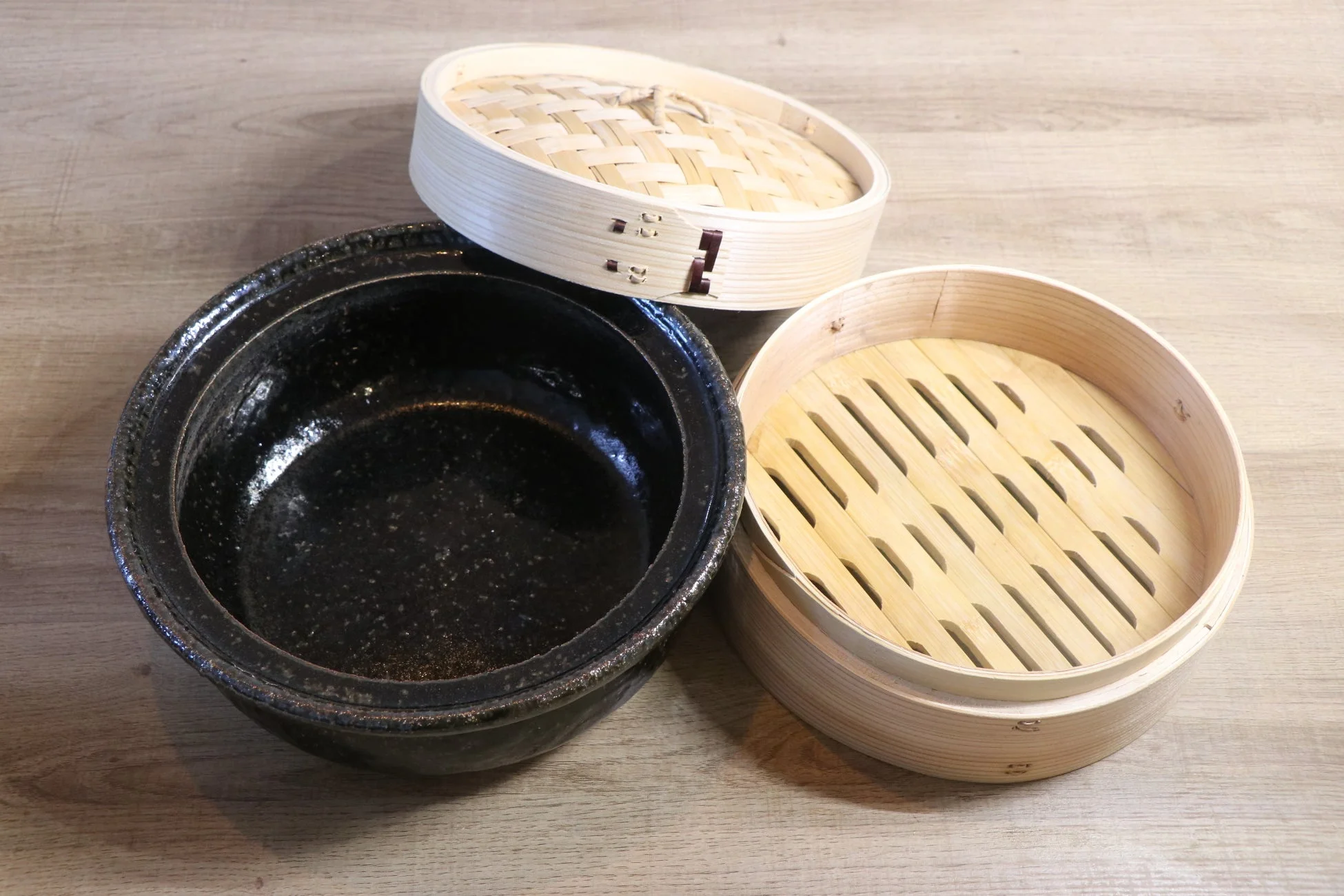 蒸し器、土鍋、調理器具、キッチン用品、竹製、和食器、蒸料理、料理道具