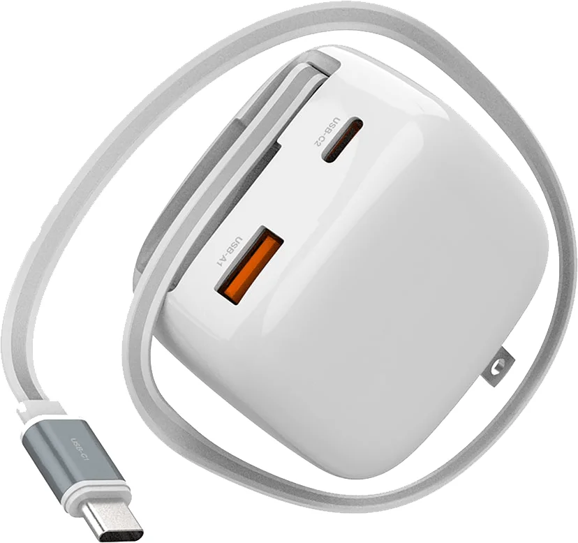 サイバーガジェット、最大65W出力＆3台同時充電対応の『CYBER・65W Type-C巻取ケーブル内蔵 急速充電器（Switch2用）』を2026年9月下旬に発売