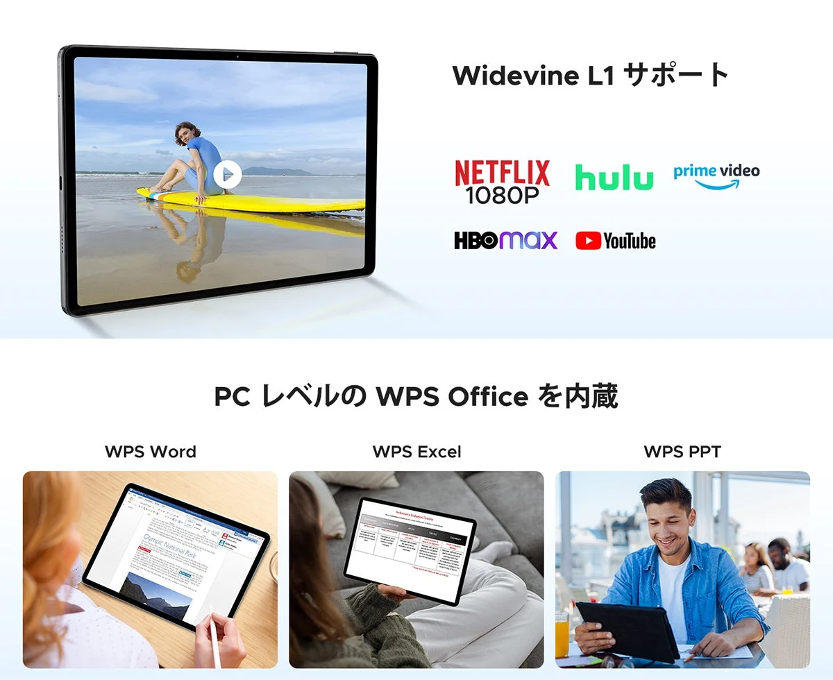 Widevine L1とWPS Office