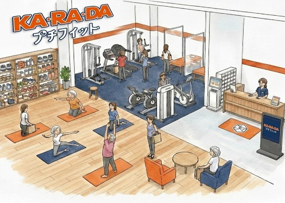 KA・RA・DA プチフィットのフィットネスジムの様子