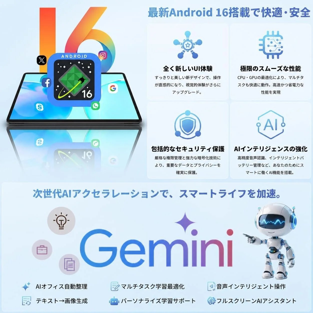 Android 16搭載 P50T