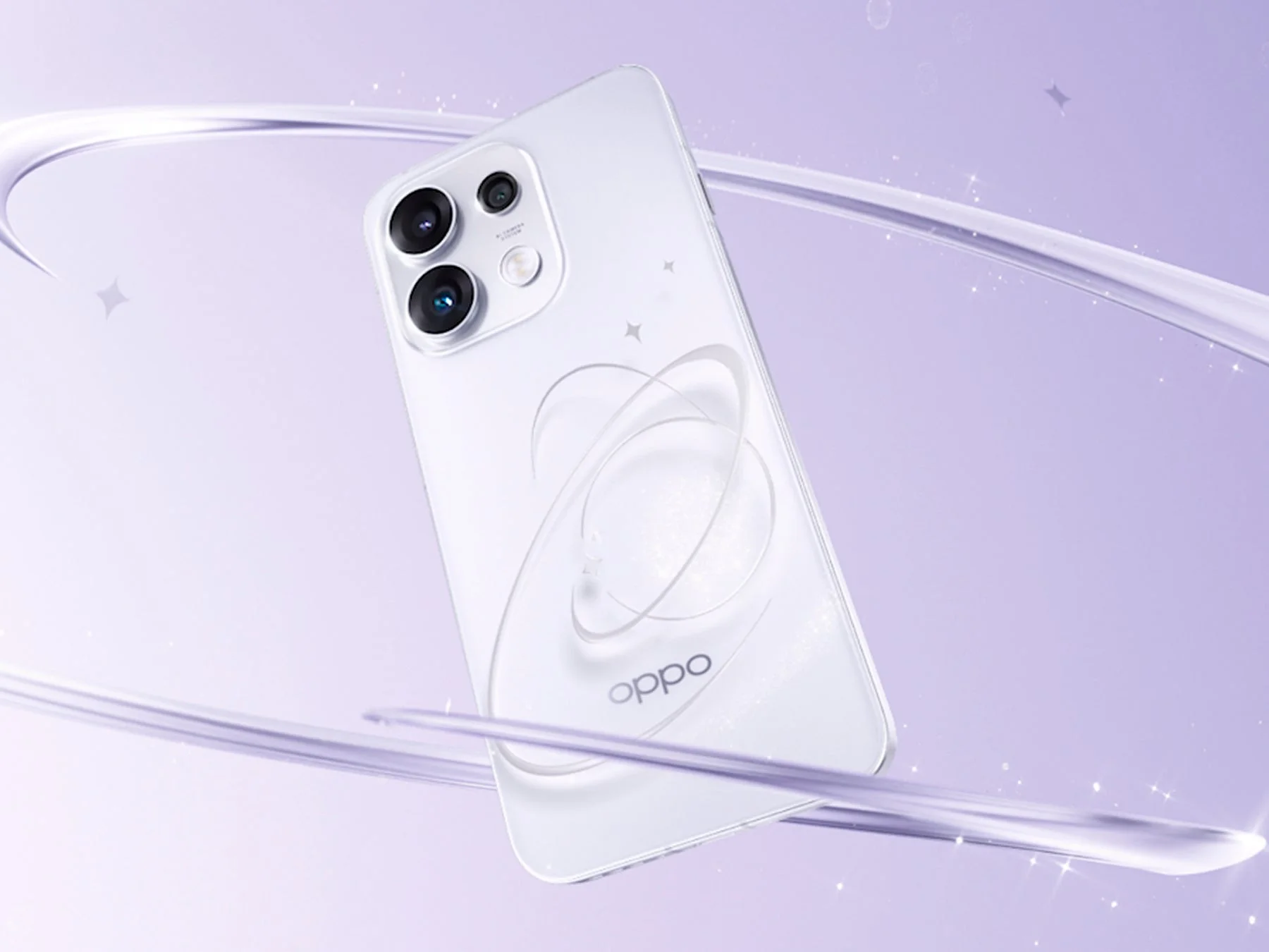 OPPO Reno16 5Gのホワイトモデル
