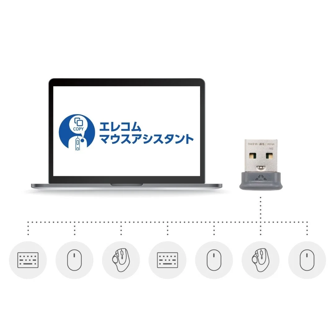 エレコム マウスアシスタントの画面